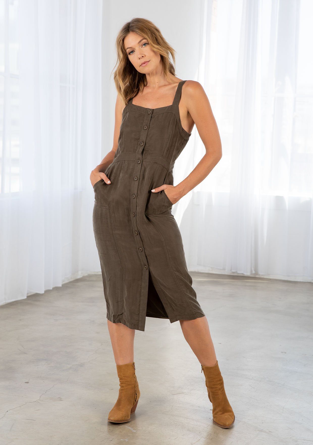 Caroline Midi Dress
