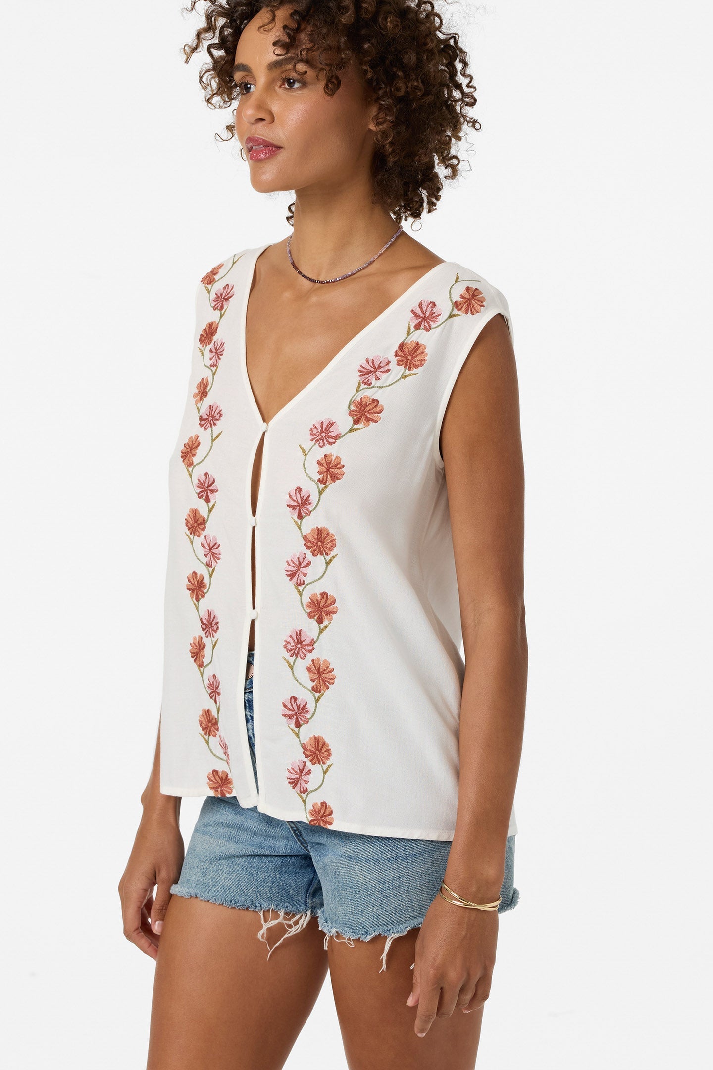 Farren Floral Top