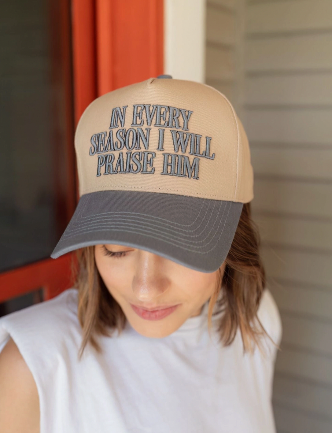 Every Season I Will Praise Him Hat