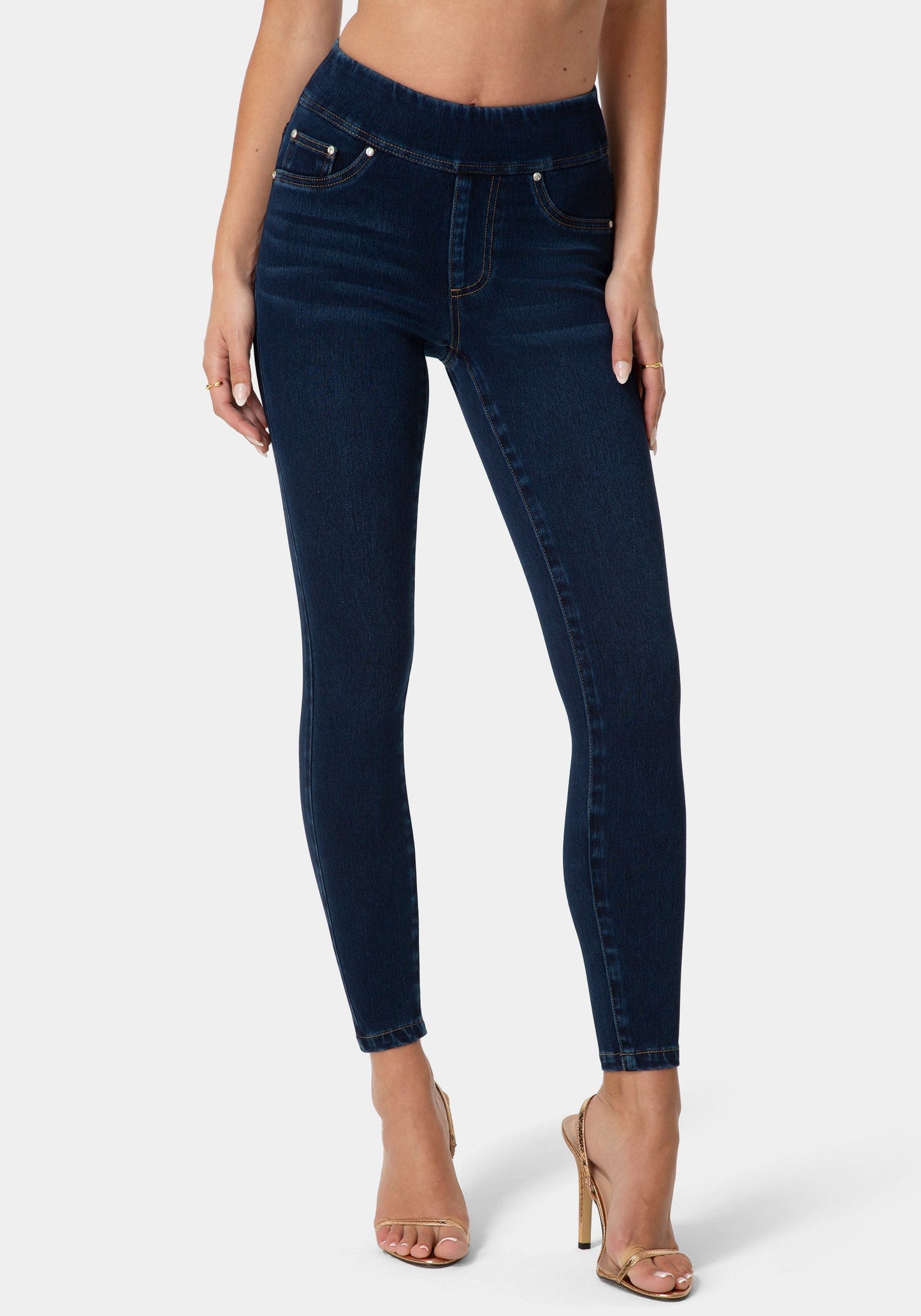 Natural Waisted Jeggings