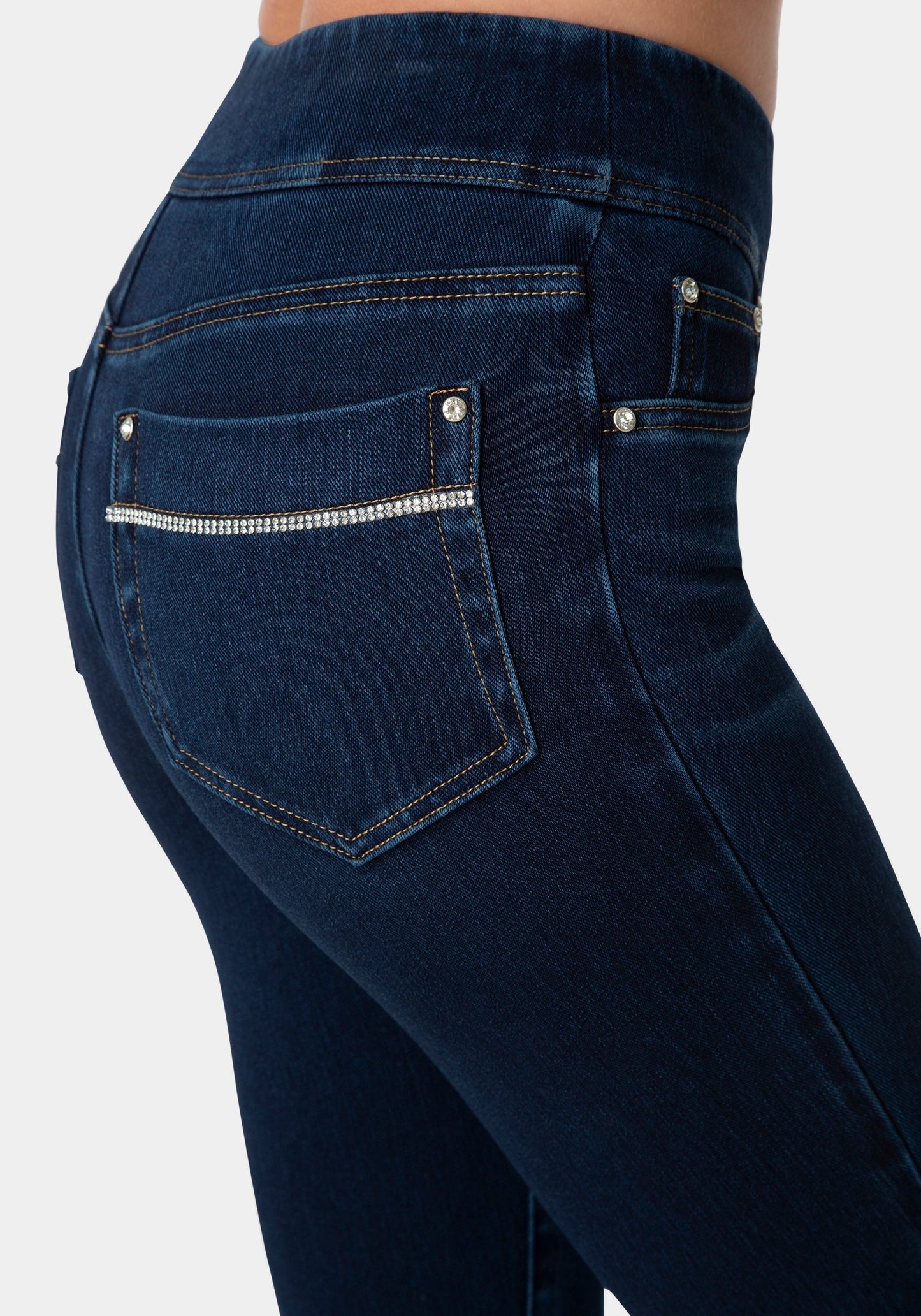 Natural Waisted Jeggings