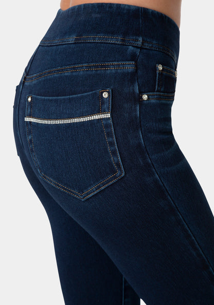 Natural Waisted Jeggings