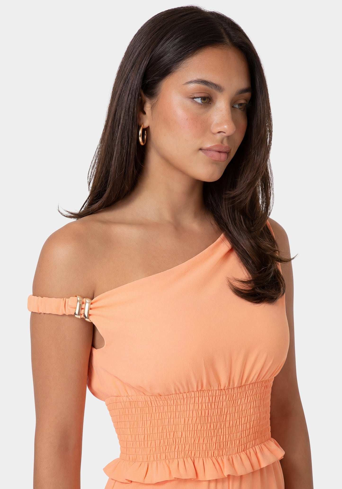 Off Shoulder Wide Leg Jumpsuit