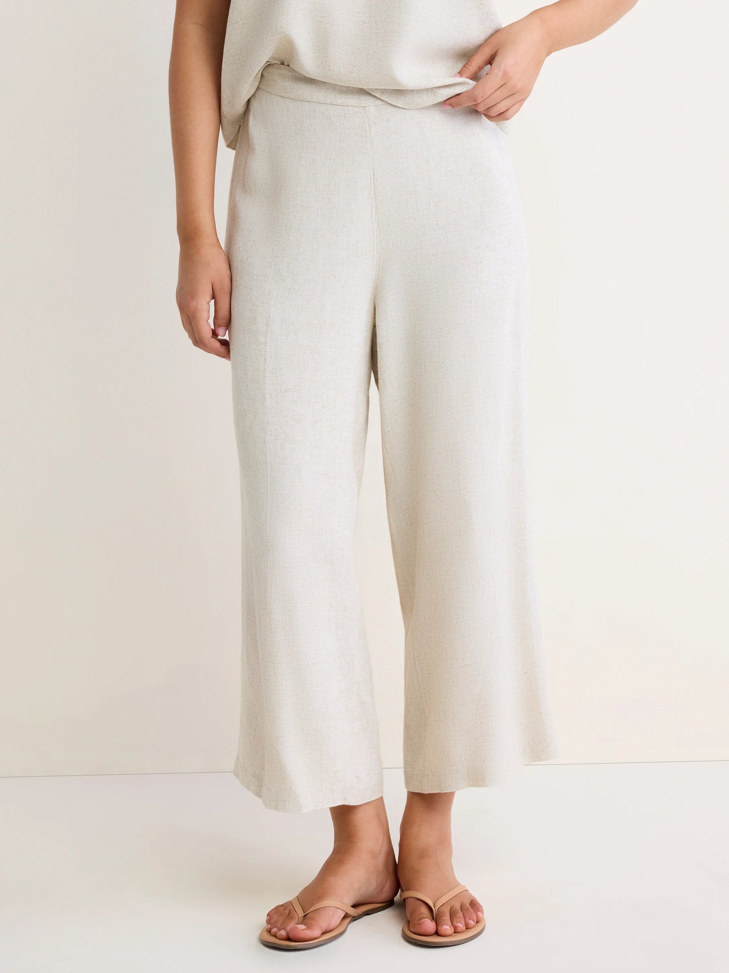 nz by NIC+ZOE Dylan Linen Blend Pant