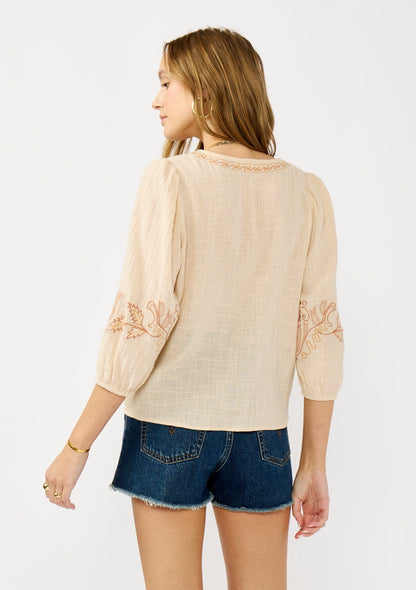 Vivienne Tie Front Top