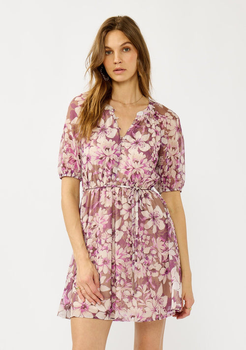 Vintage Vine Mini Dress