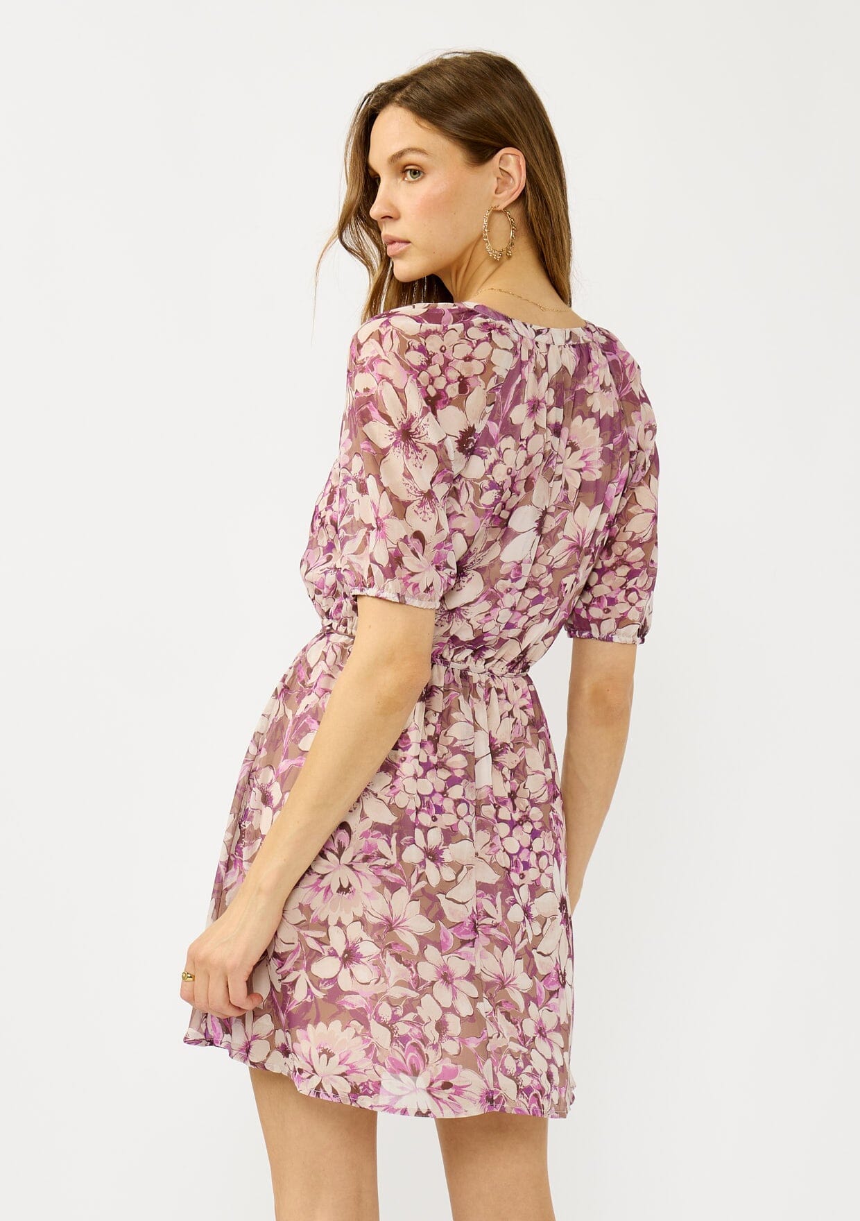 Vintage Vine Mini Dress