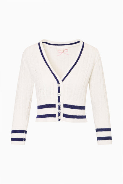 Evabella Cable Knit Cardigan
