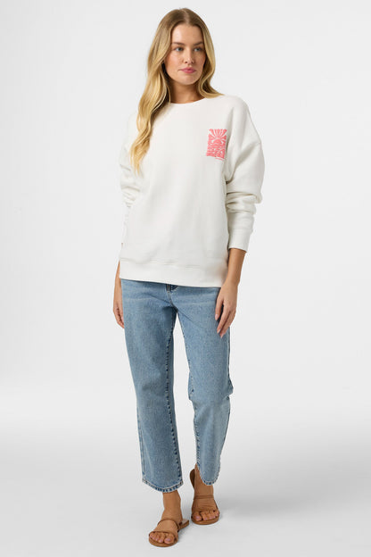 Reflect Oversized Crew Neck Fleece