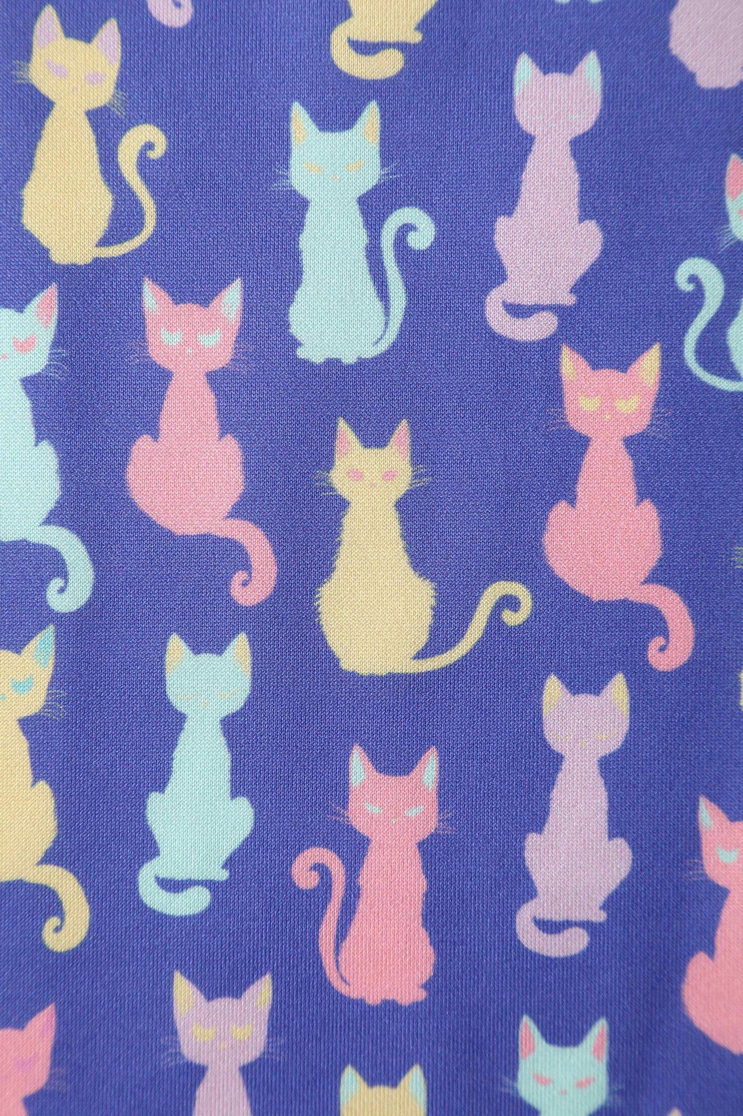 Amanda Multicoloured Cat Swing Dress
