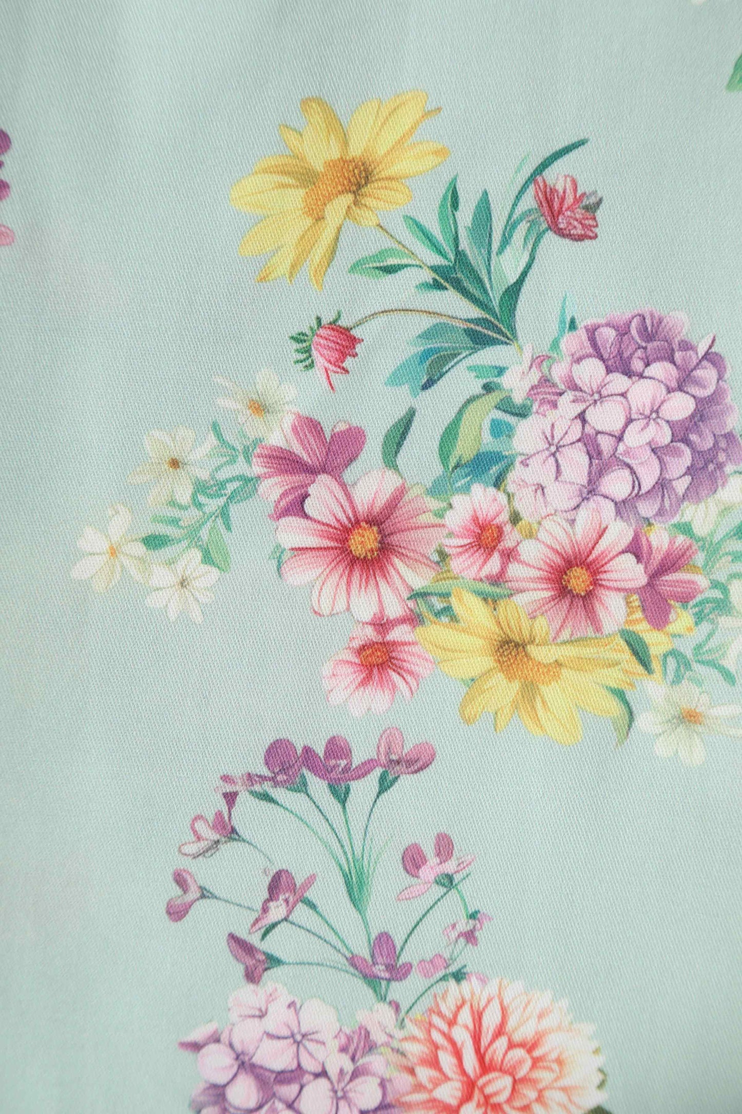 Lisette Pastel Floral Bolero Jacket in Light Green