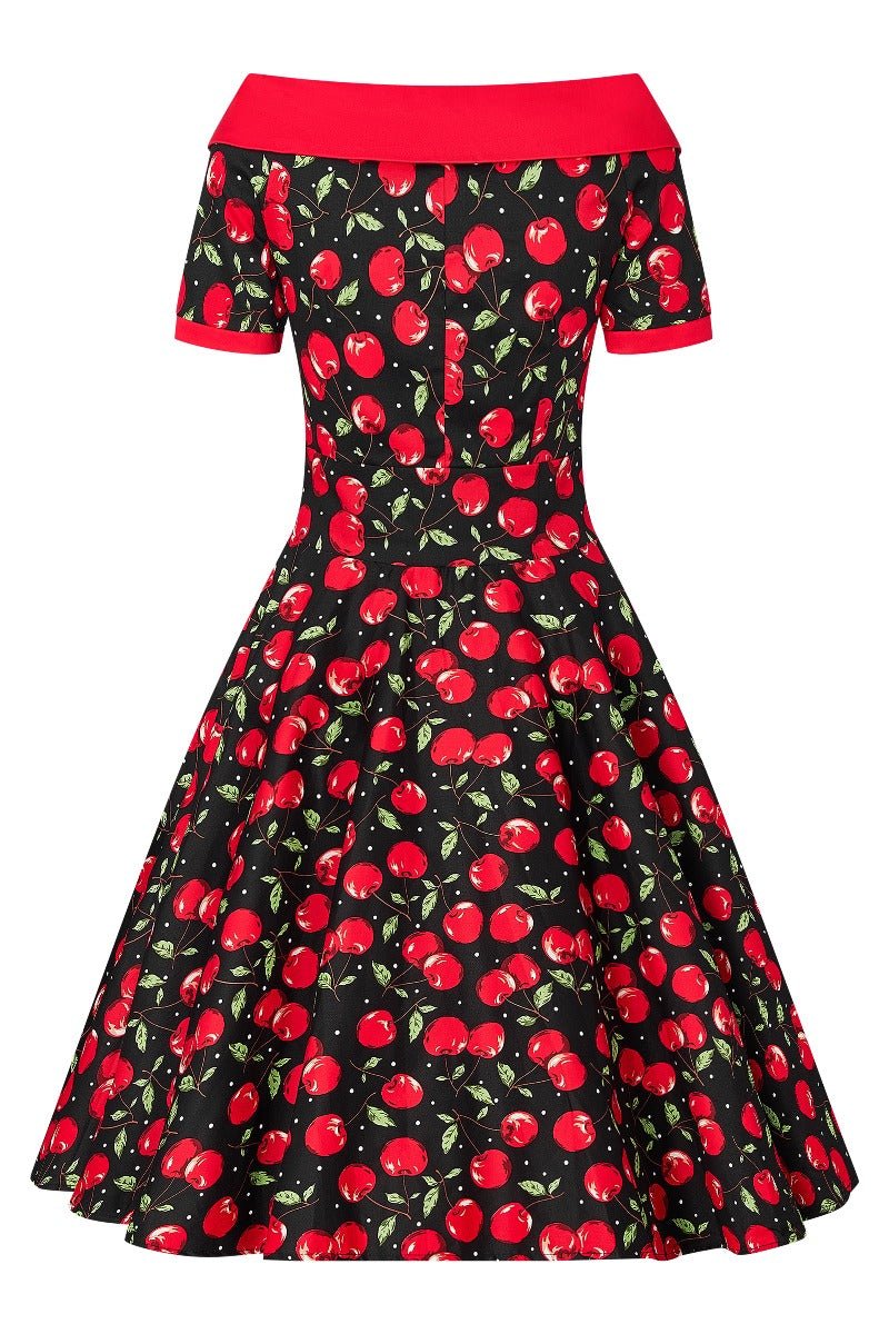 Darlene Cute Cherry Swing Dress