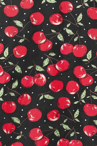 Darlene Cute Cherry Swing Dress